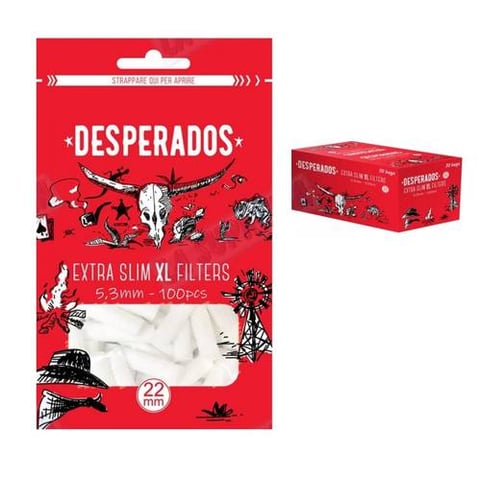 Filter Tips DESPERADOS EXTRA SLIM XL