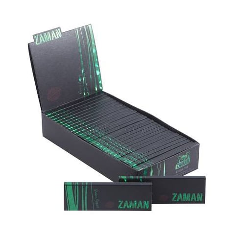 Zaman Rolling Paper Green Paper pro 1 1/4