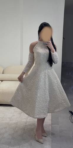 فستان ورد