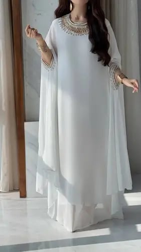 جلابية بأكسسوارت فاخره 2025