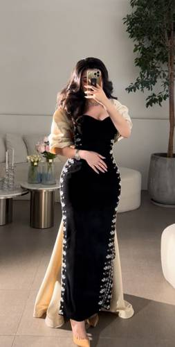 فستان استرتش بقصه فيونكا