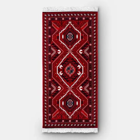 سجاد أحمر اصدار الصقور 90*190سم