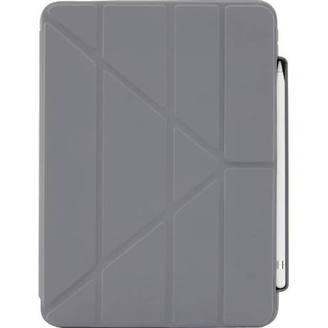 PIPETTO Origami Pencil Folio Case iPad 10th Gen - Grey