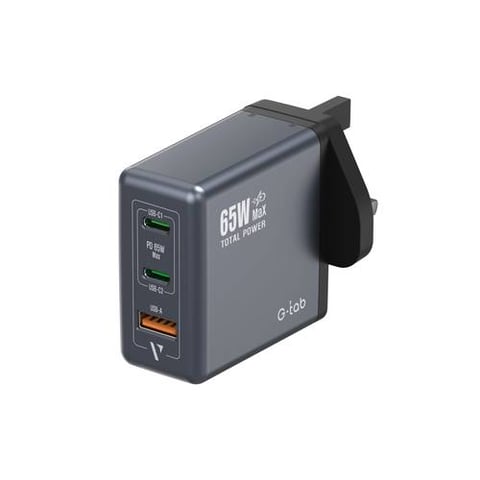 G-Tab 65W Wall Charger - Black