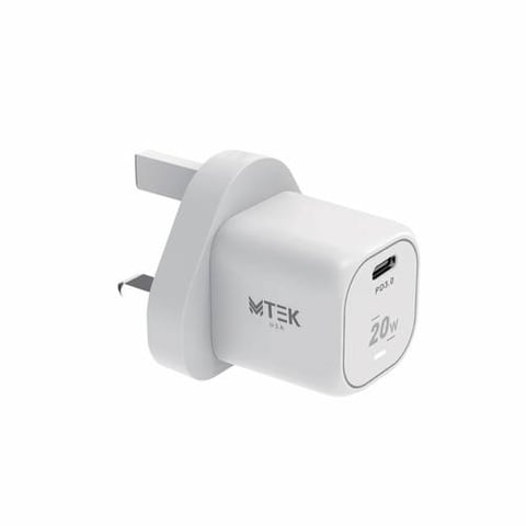 MTEK Wall Charger (20W) - White