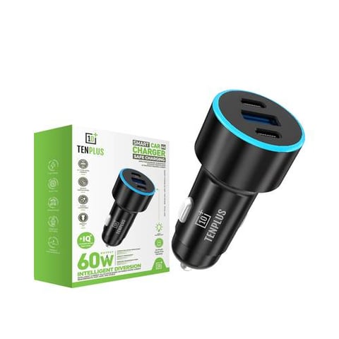 TenPlus car charger 60W