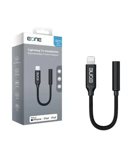 Eone Lightning to 3.5mm Headphone Jack Adapter
