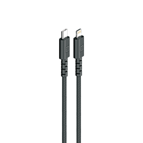 TenPlus 30W Type-C to Lightning Cable (20cm) - Black