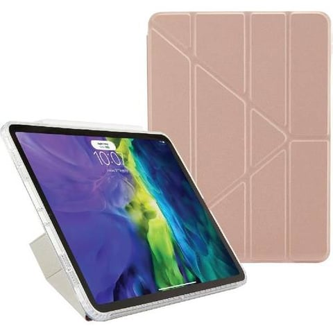  PIPETTO Origami Folio Case iPad Air 5th Gen - Rose Gold