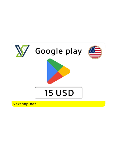 Google Play $15 Gift Card - USA - [ Key ]
