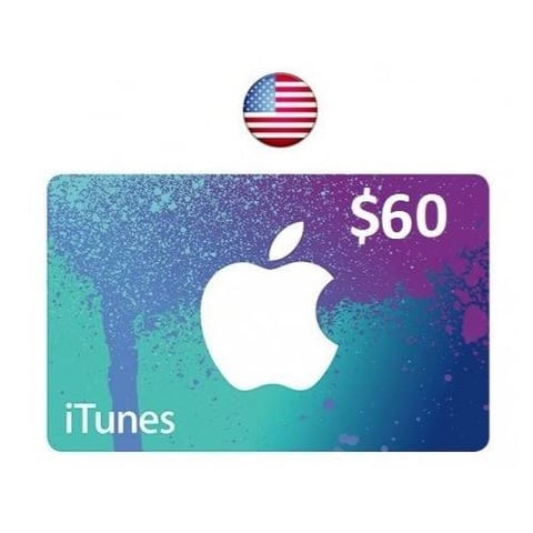 آيتونز بقيمة 60$ - أمريكي [ مفتاح ]