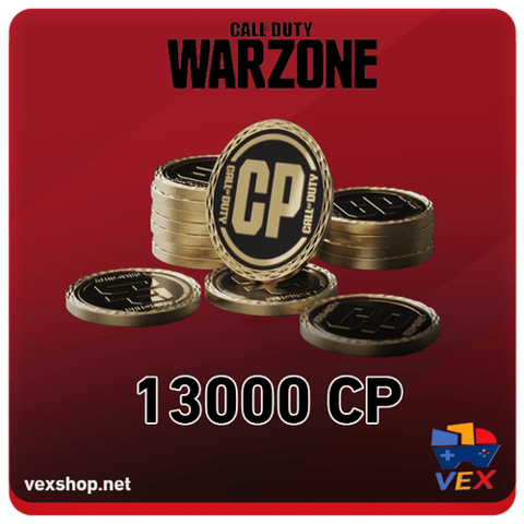 شحن نقاط Call of Duty Warzone بقيمة 13000 [جوال/منصات]