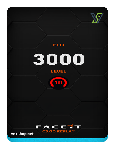 شراء حساب كونتر سترايك 2 فيس ات لفل 10 نقاط 3000 [وصول كامل]