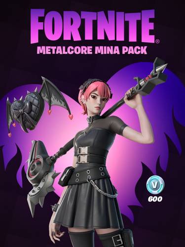 فورت نايت حزمة Metalcore Mina Pack [ مفتاح ]