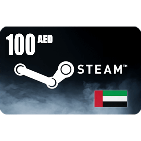 بطاقة شحن Steam بقيمة 100 درهم - اماراتي - [ مفتاح ]