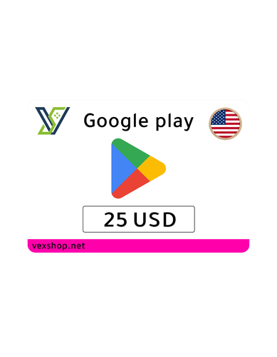 Google Play $25 Gift Card - USA - [ Key ]