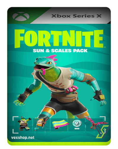 فورت نايت حزمة Sun & Scales [ مفتاح ]