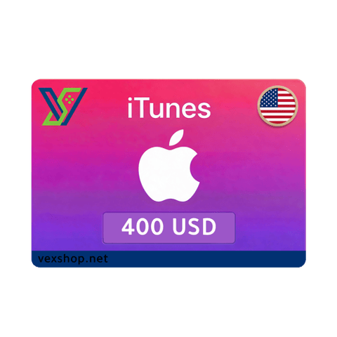 iTunes $400 Gift Card - USA - [ Key ]