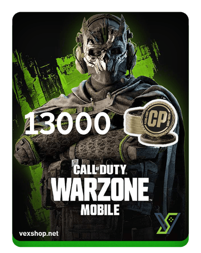Top Up Call of Duty Warzone Mobile 13000 CP (Unofficial)