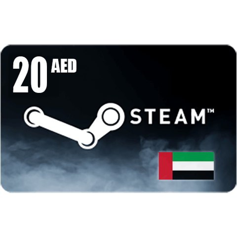 بطاقة شحن Steam بقيمة 20 درهم - اماراتي - [ مفتاح ]