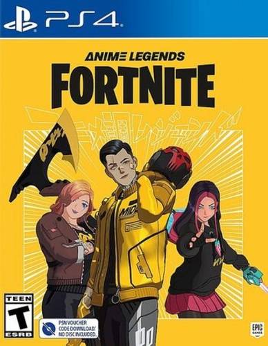 فورتنايت حزمة Anime Legends Pack للسوني4 [ مفتاح ]