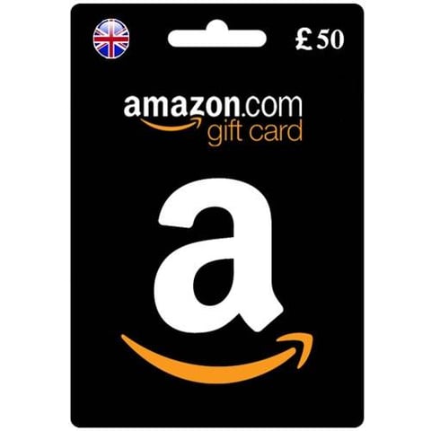بطاقة شحن أمازون بقيمة 50£ - بريطاني - [ مفتاح ]