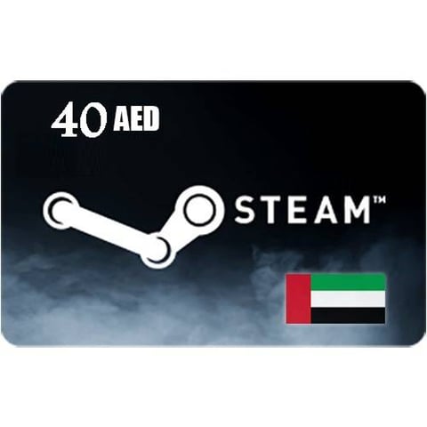 بطاقة شحن Steam بقيمة 40 درهم - اماراتي - [ مفتاح ]