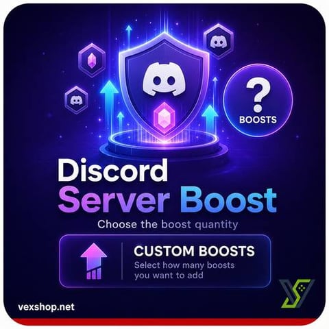 Discord Choose the number of your Boosts - for 3 months