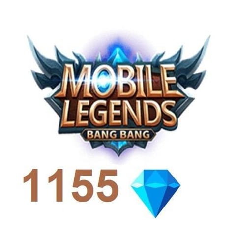 Top up Mobile Legends gems 1155 gems [key]