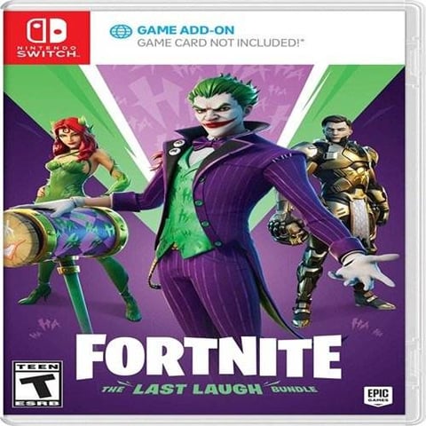 فورتنايت حزمة THE LAST LAUGH للنينتندو سويتش [ مفتاح ] (أوروبي)