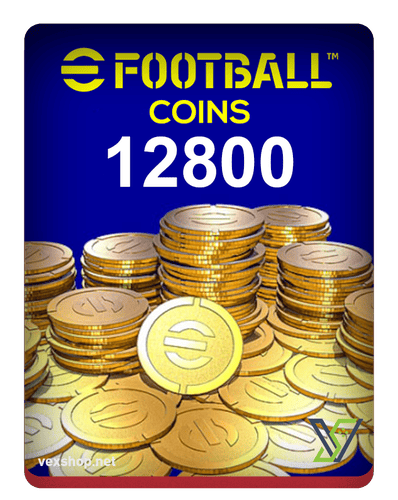 شحن لعبة eFootBall بقيمة 12800 كوينز