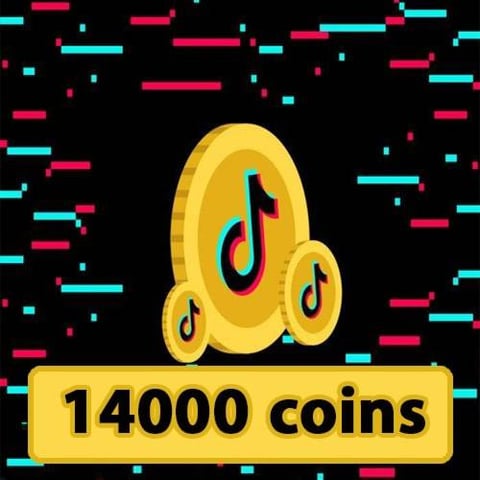 شراء كوينز تيك توك بقيمة 14000 كوين