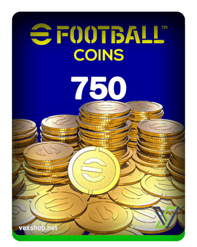شحن لعبة eFootBall بقيمة 750 كوينز