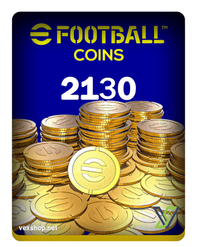 شحن لعبة eFootBall بقيمة 2130 كوينز