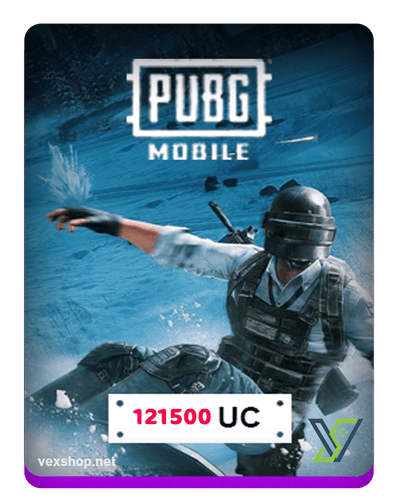 121500 شدات ببجي موبايل PUBG Mobile [ عن طريق الحساب ]