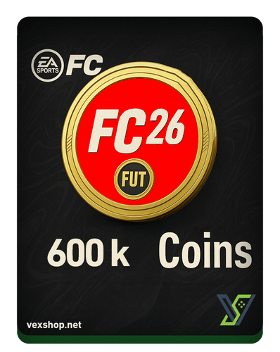 كوينز FC 26 للكمبيوتر الكمية ( 600 ألف كوينز )