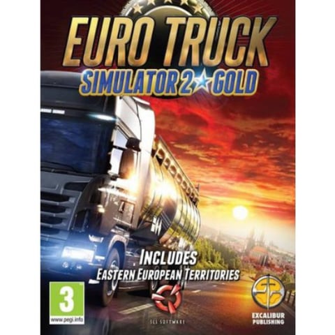 لعبة Euro Truck Simulator 2 - نسخة Gold - للكمبيوتر [ مفتاح ]