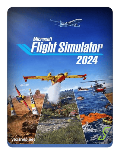لعبة Microsoft Flight Simulator 2024 للكمبيوتر [ مفتاح ]