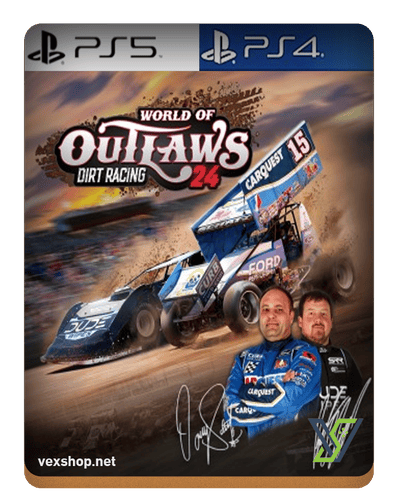 لعبة World of Outlaws: Dirt Racing 24 لمنصة سوني5/سوني4 [ حساب ]