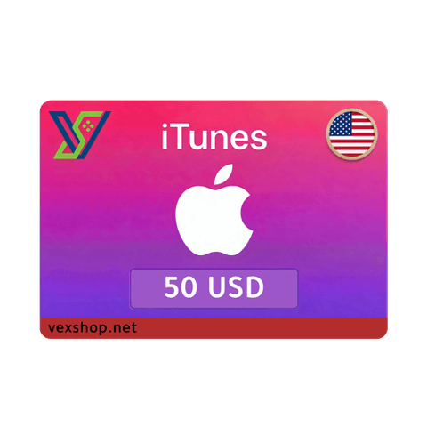 iTunes $50 Gift Card - USA - [ Key ]