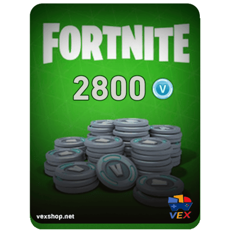 شحن 2800 V-Bucks للعبة فورت نايت [عن طريق xbox]