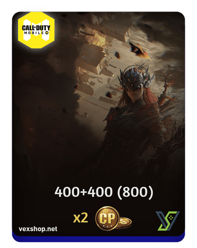 Call of Duty Mobile Double Offer 400+400 (800) CP (Official Top Up)