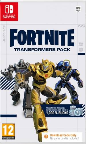 فورتنايت حزمة Transformers Pack DLC للنينتيندو سويتش [ مفتاح ]