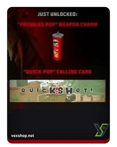 حزمة Call of Duty Modern Warfare 3 Pringles Pop Weapon