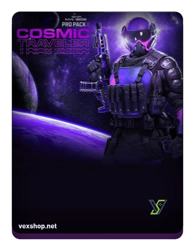 حزمة Call of Duty Modern Warfare 2 Cosmic Traveler Pro Pack