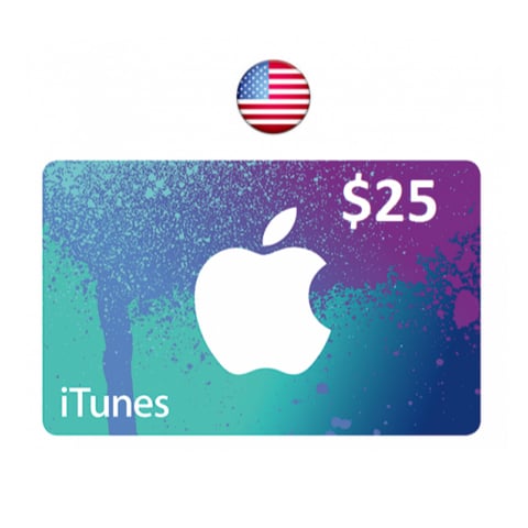 آيتونز بقيمة 25$ - أمريكي [ مفتاح ]