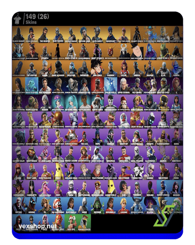 شراء حساب فورت نايت 650$ SPENT /[PC/PSN/XBOX/149 skins | OG STW | Black Knight | Sparkle Specialist | The Reaper/ AC/DC | Arcane Jinx | Rare Skins [وصول كامل]