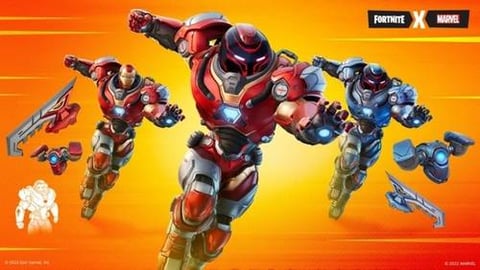 فورتنايت حزمة Iron Man Zero Outfit لجميع المنصات [ مفتاح ]