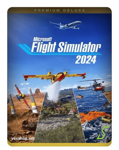 لعبة Microsoft Flight Simulator 2024 Premium Deluxe Edition للكمبيوتر [ مفتاح ]