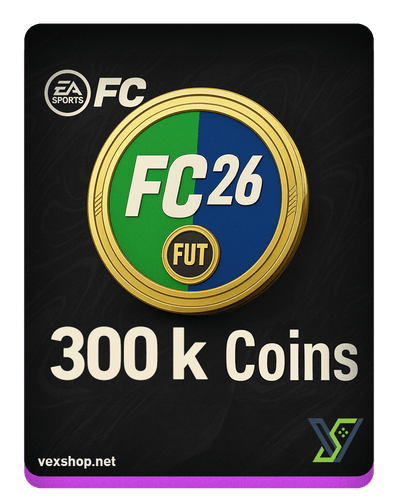 كوينز FC 26 للسوني & الإكس بوكس الكمية ( 300 ألف كوينز )